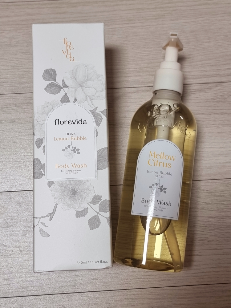 플로레비다 (florevida) 더로즈가드너 향기 좋은 비건 바디워시 [레몬버블] review image