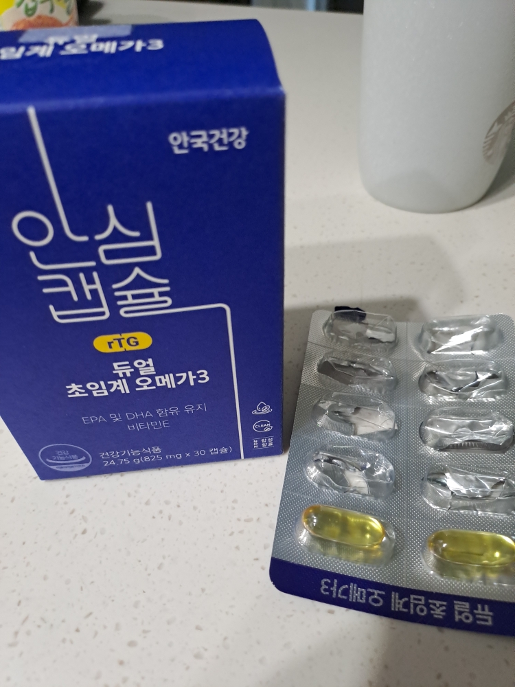 안국건강 (AGHEALTH) 아이메가 듀얼 초임계 rTG 오메가3 review image