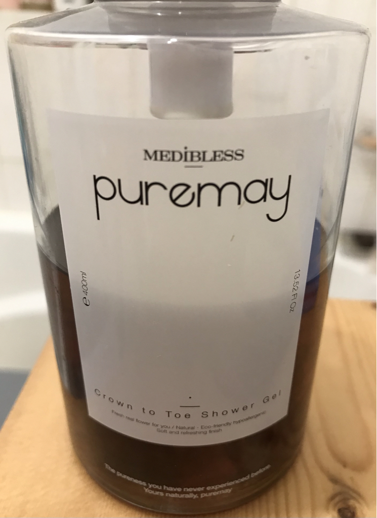 메디블레스 (MEDIBLESS) 퓨어메이 크라운 투 토 샤워젤 [로즈] review image