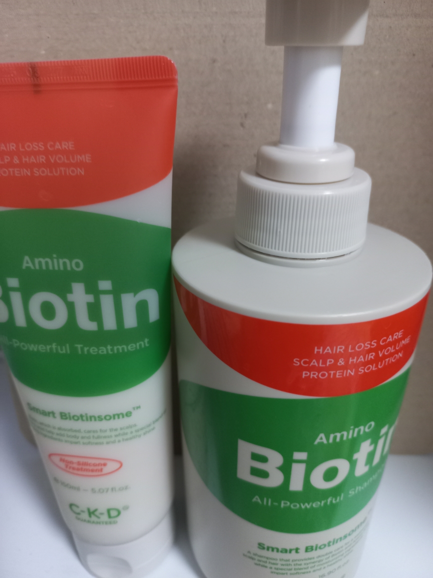 CKDGUARANTEED (씨케이디개런티드) 아미노 비오틴 올파워풀 트리트먼트 review image