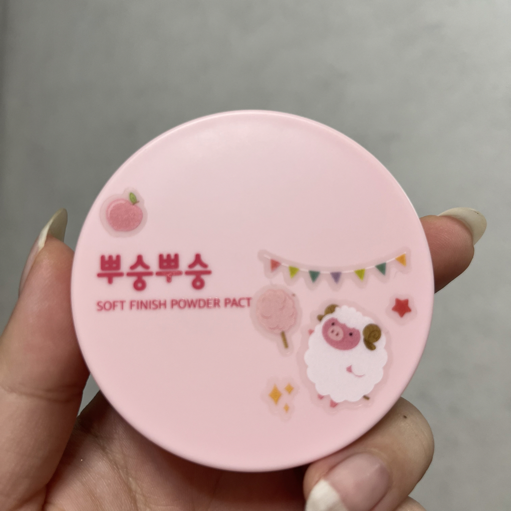 粉嫩粉嫩的粉饼的真实用户使用照片