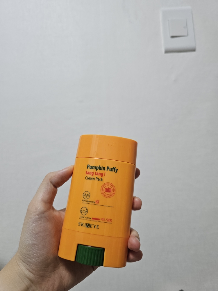 스킨아이 (SKINEYE) 호박 붓기 탱탱 크림 팩 review image