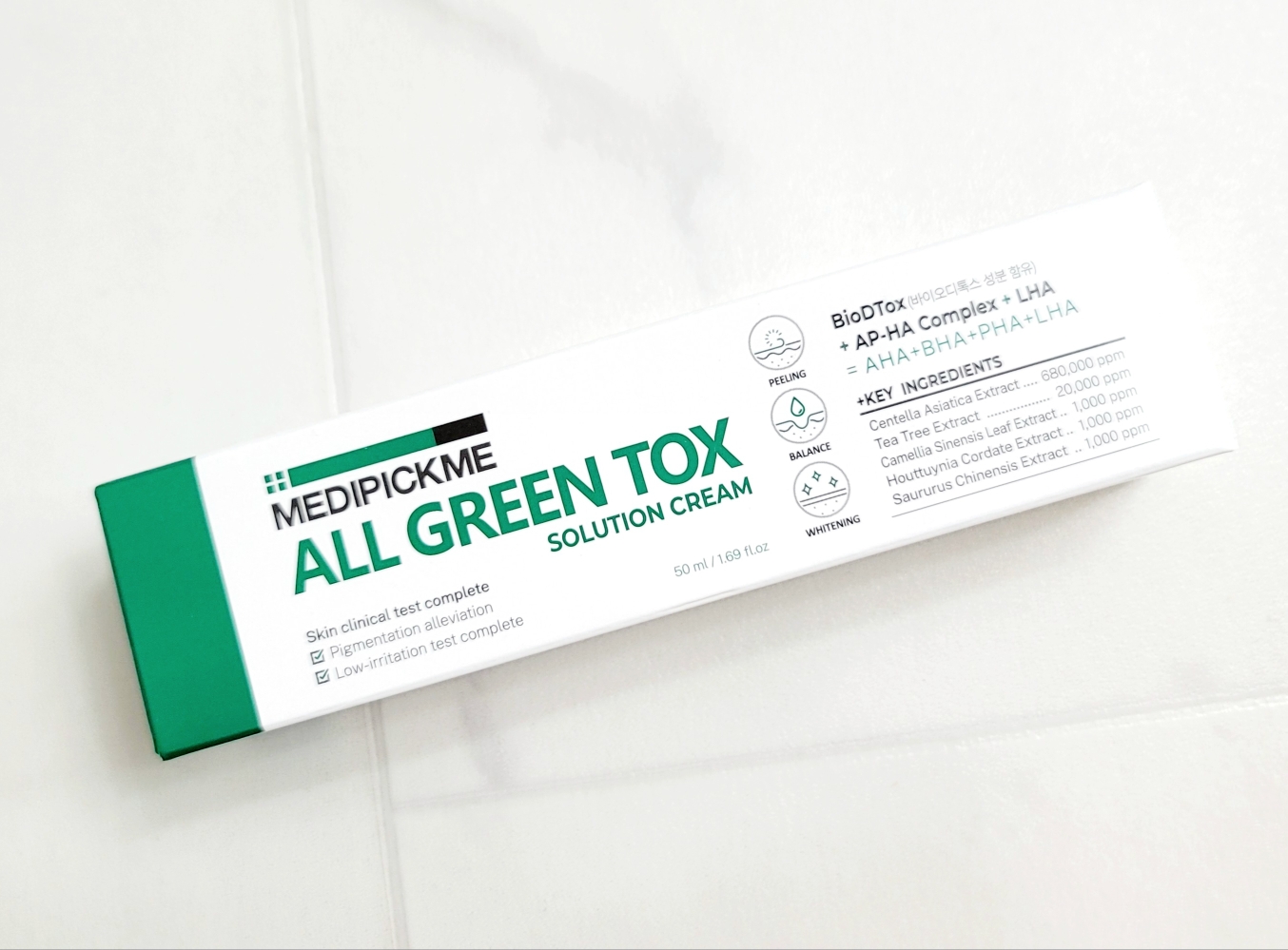 MEDIPICKME All Green Tox Solution Cream | Hwahae Global