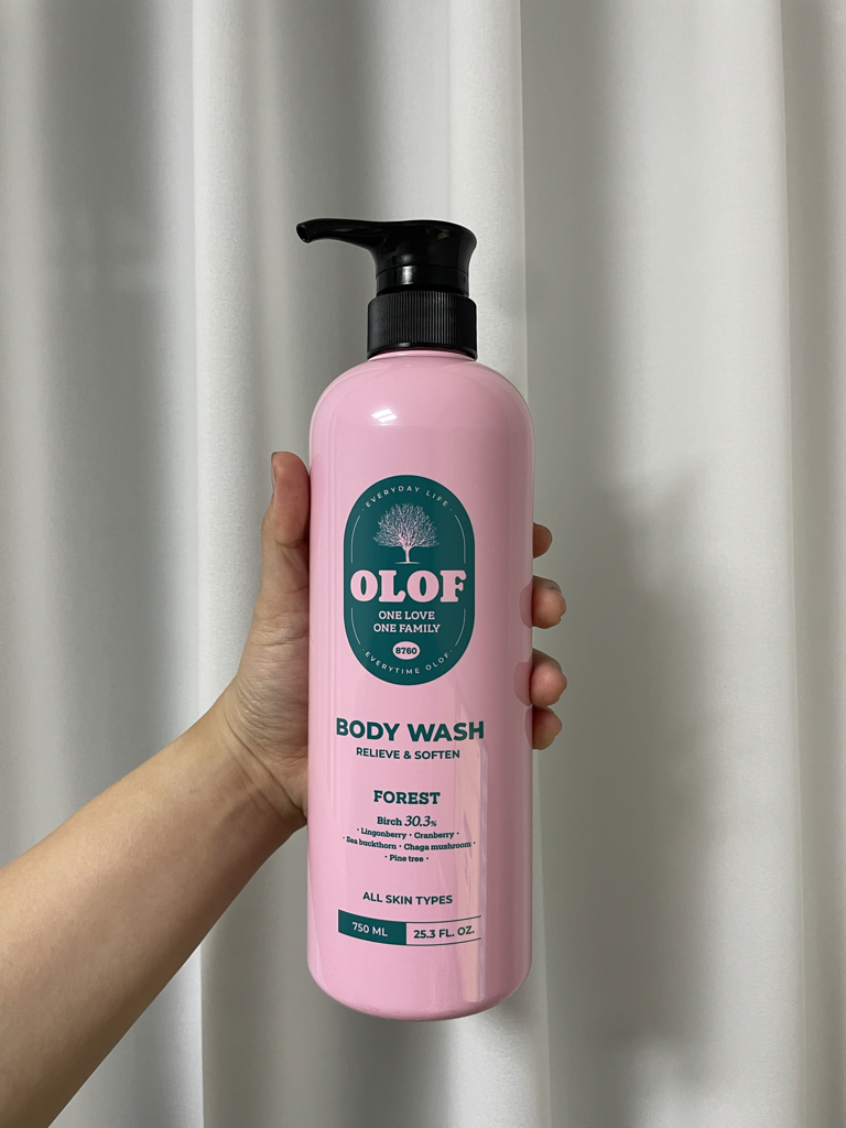 올로프 (OLOF) 비건 자작나무 30.3% 저자극 약산성 바디워시 review image