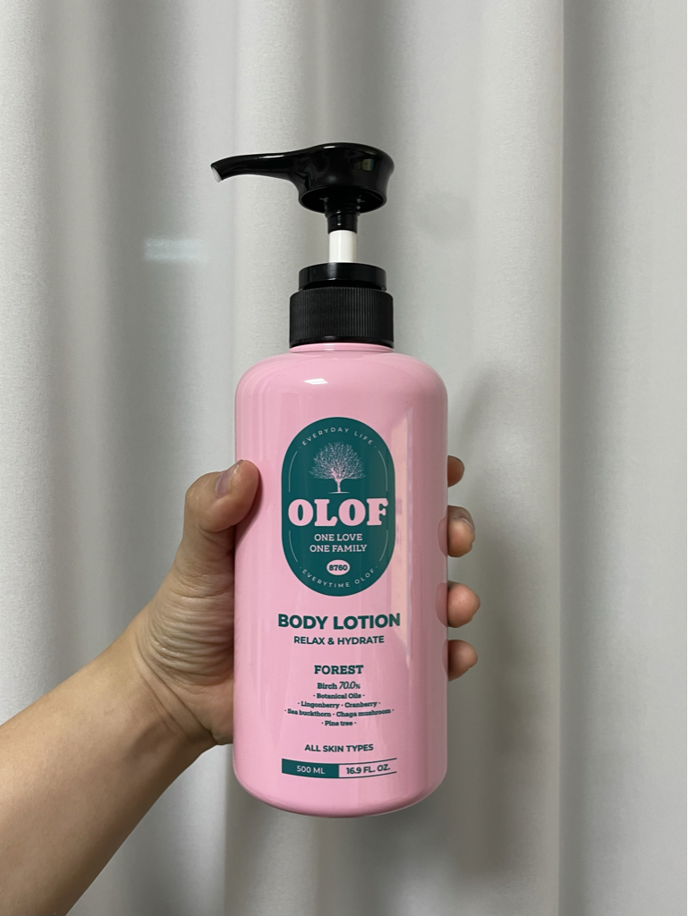 올로프 (OLOF) 비건 자작나무 30.3% 저자극 약산성 바디워시 review image