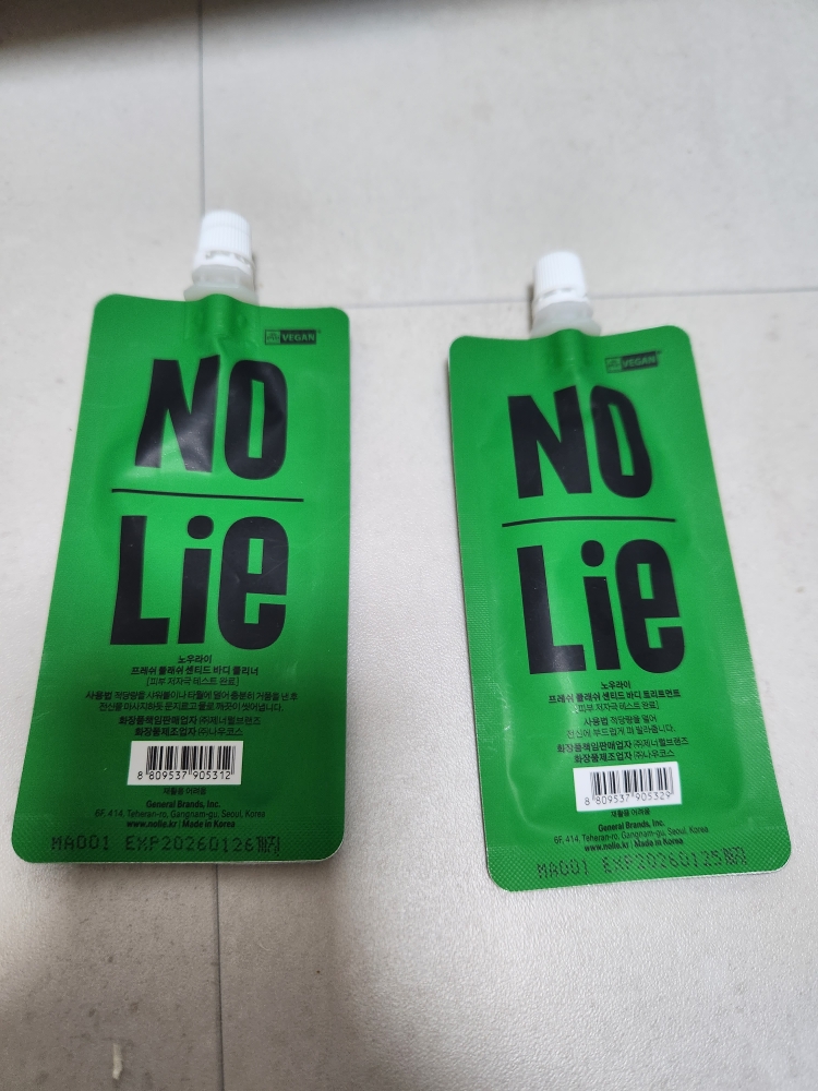 노우라이 (NOLIE) 프레쉬 플래쉬 센티드 바디 클리너 [그랑에스트] review image