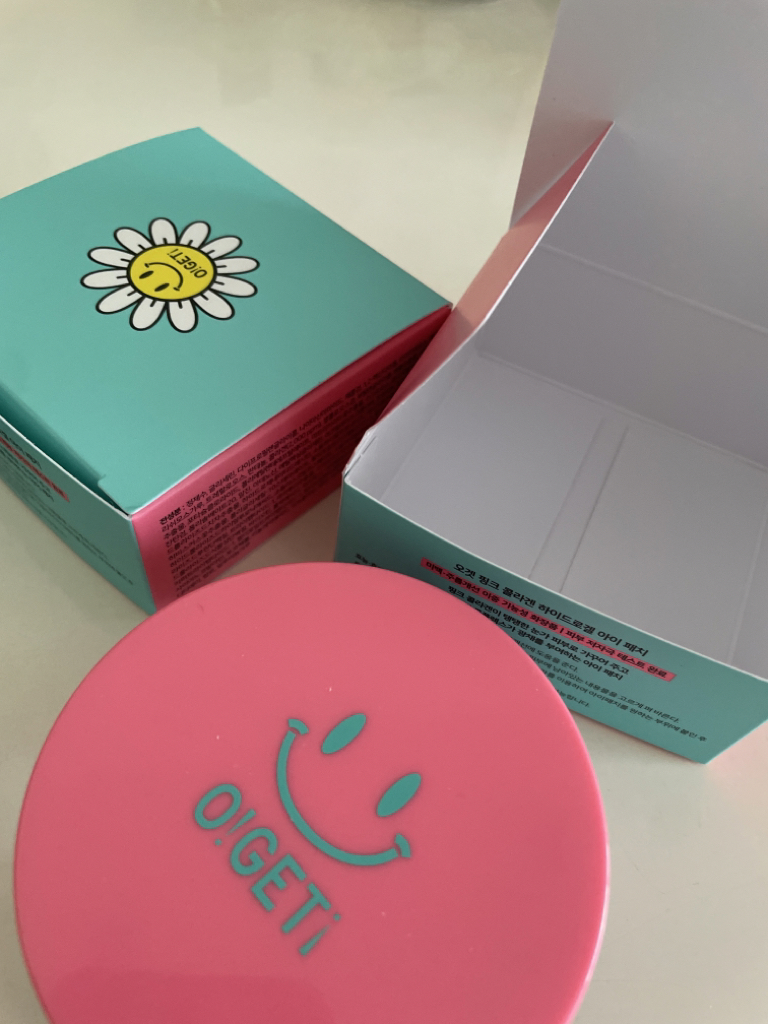 오!겟 (O!GETi) 핑크 콜라겐 하이드로겔 아이패치 review image