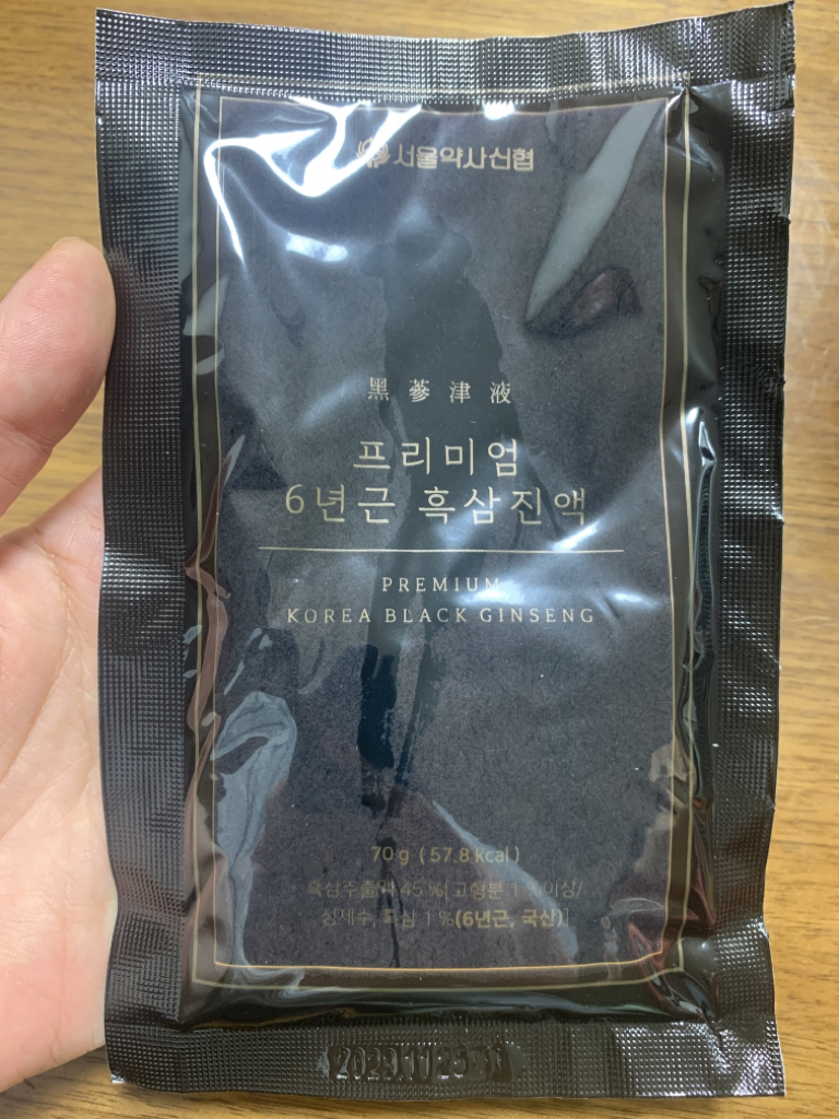 서울약사신협 프리미엄 6년근 흑삼진액 review image