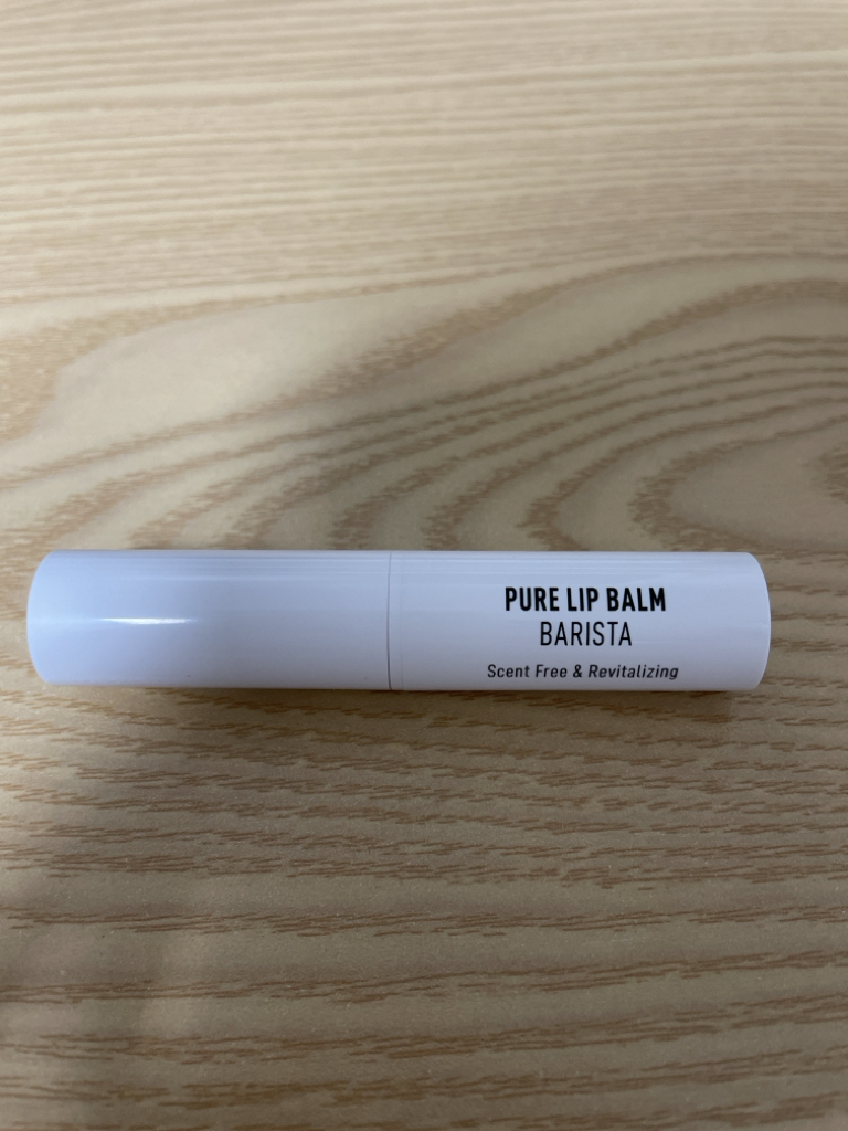 无香型咖啡师纯净润唇膏的真实用户使用照片