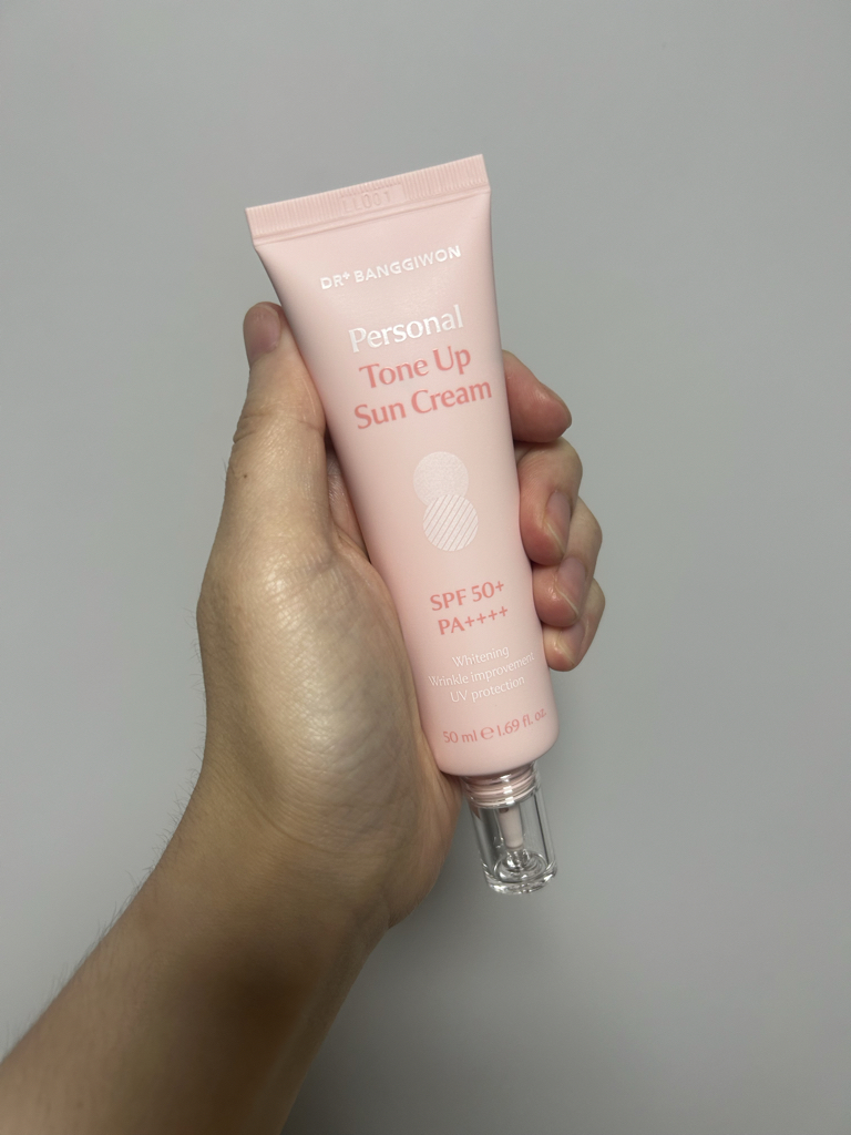 닥터방기원 (Dr.Banggiwon) 퍼스널 톤업 선크림 [SPF50+/PA++++] [01 로지] review image