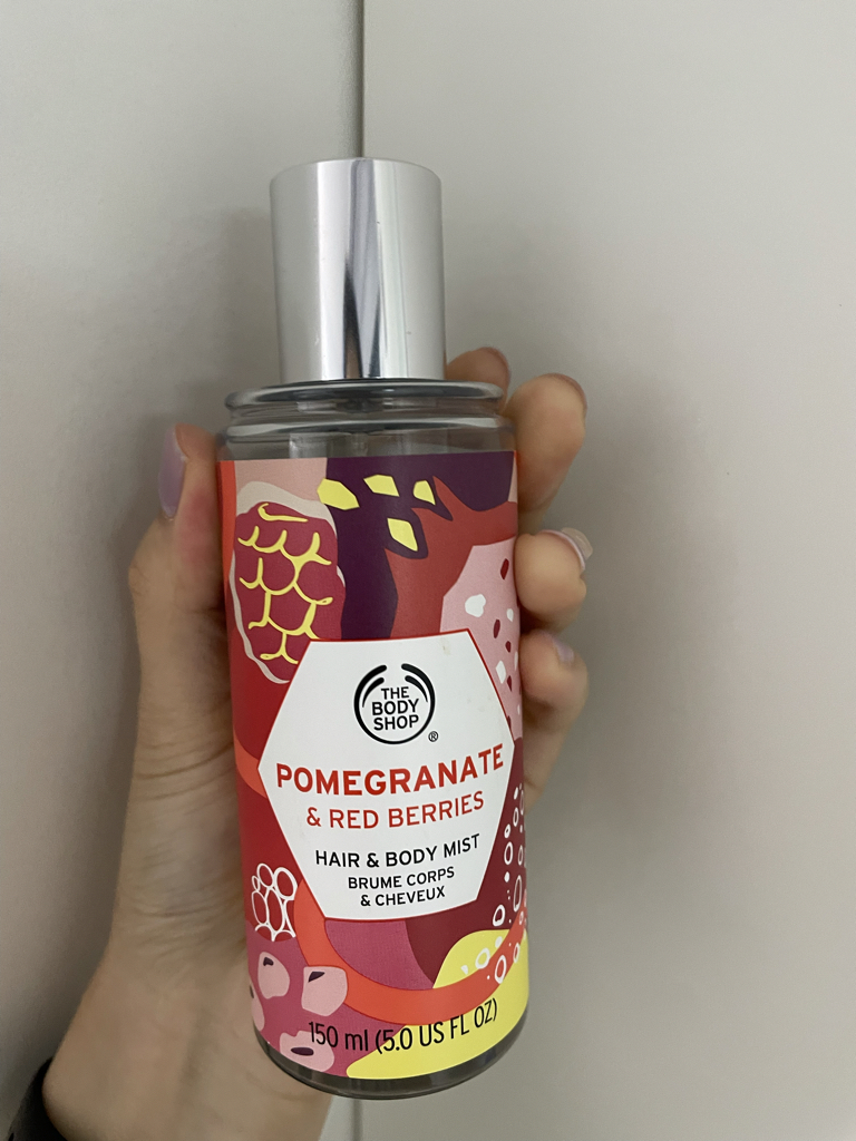 Body Shop Hair And Body Mist Pomegranate THEBODYSHOP Pomegranate