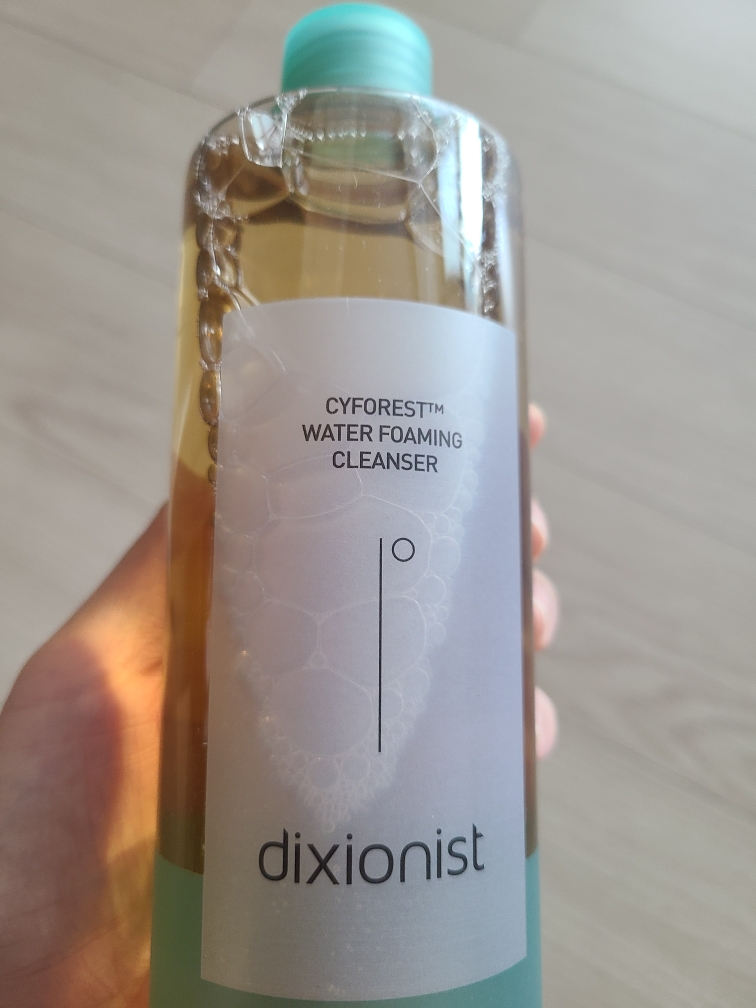 森林系泡沫洁面乳的真实用户使用照片