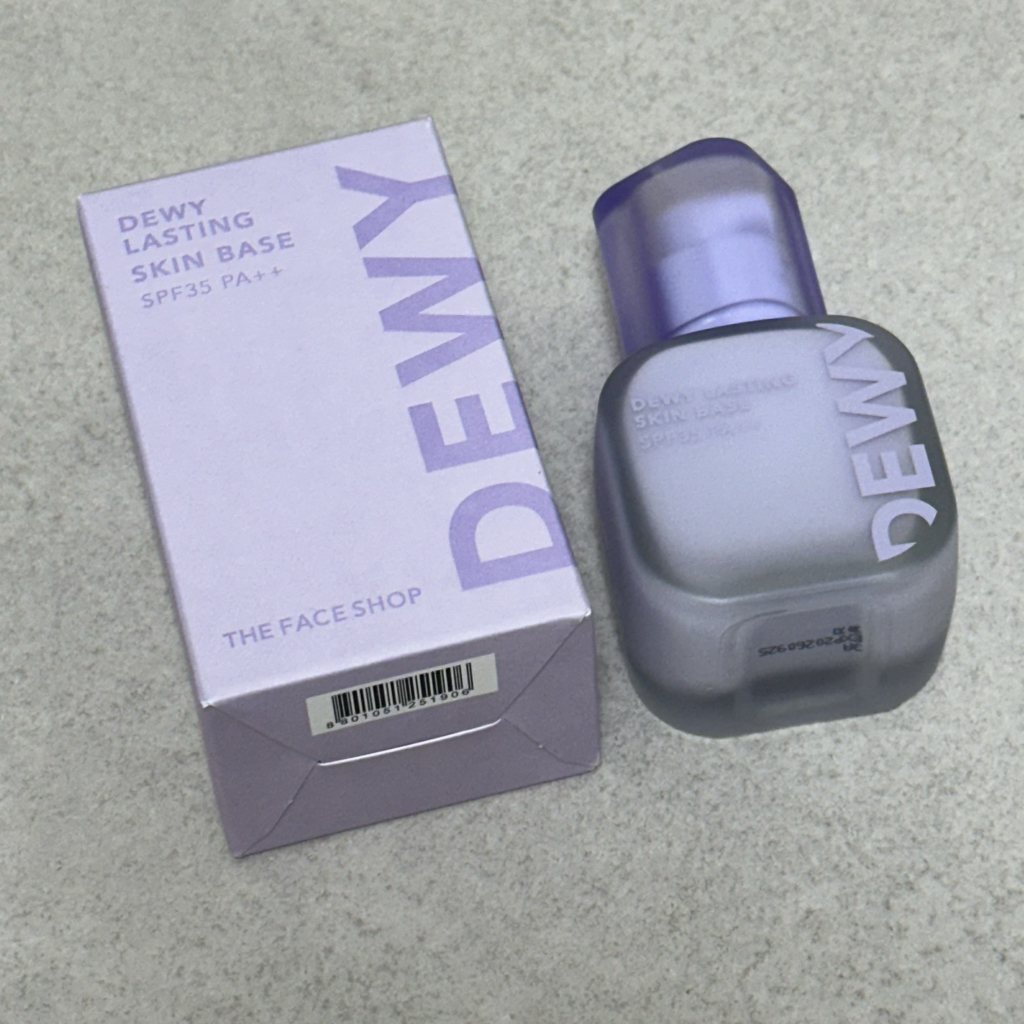 fmgt (에프엠지티) 듀이래스팅 스킨베이스 [SPF35+/PA++] [02 퍼플] review image