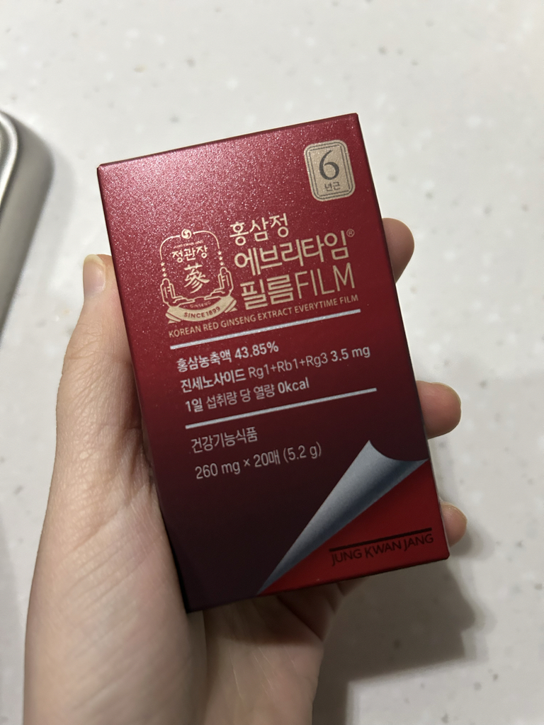 정관장 红参精每时每刻 common.review image