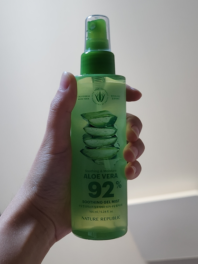 네이처리퍼블릭 (NATUREREPUBLIC) 수딩 앤 모이스처 알로에베라 수딩젤 미스트 review image