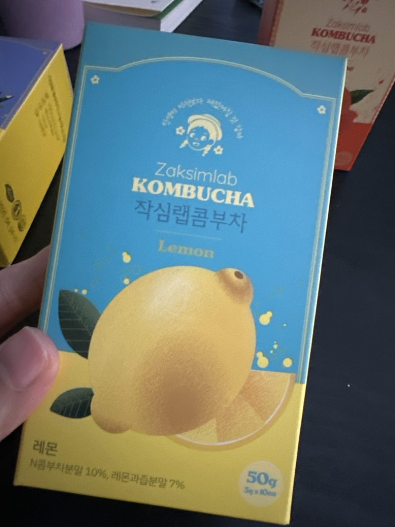 작심랩 (ZAKSIMLAB) 콤부차 [레몬] review image