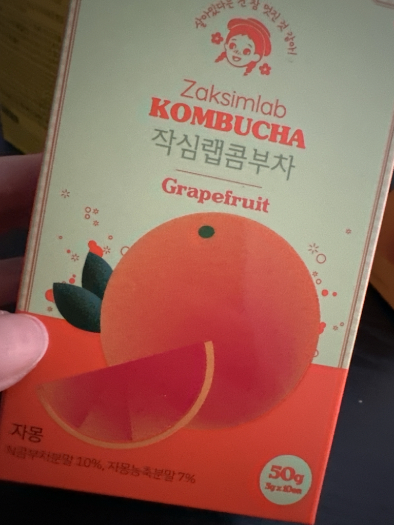 작심랩 (ZAKSIMLAB) 콤부차 [자몽] review image