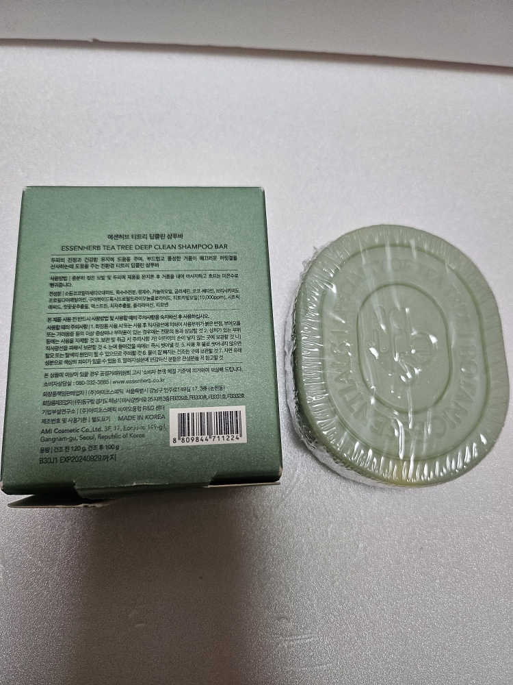 茶树深层洁净洗发露的真实用户使用照片