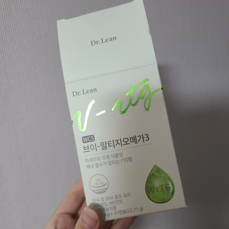 닥터린 (Dr. Lean) 식물성 브이-알티지오메가3 review image