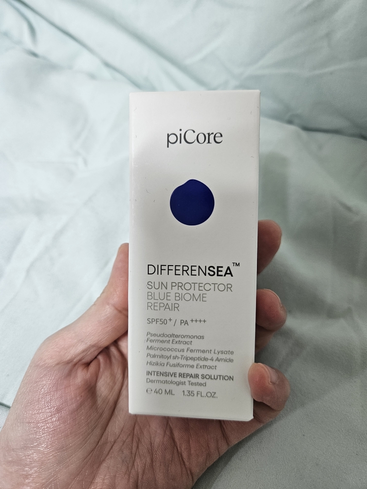 piCore 防晒隔离霜 蓝色生物修护 [SPF50+/PA++++] common.review image