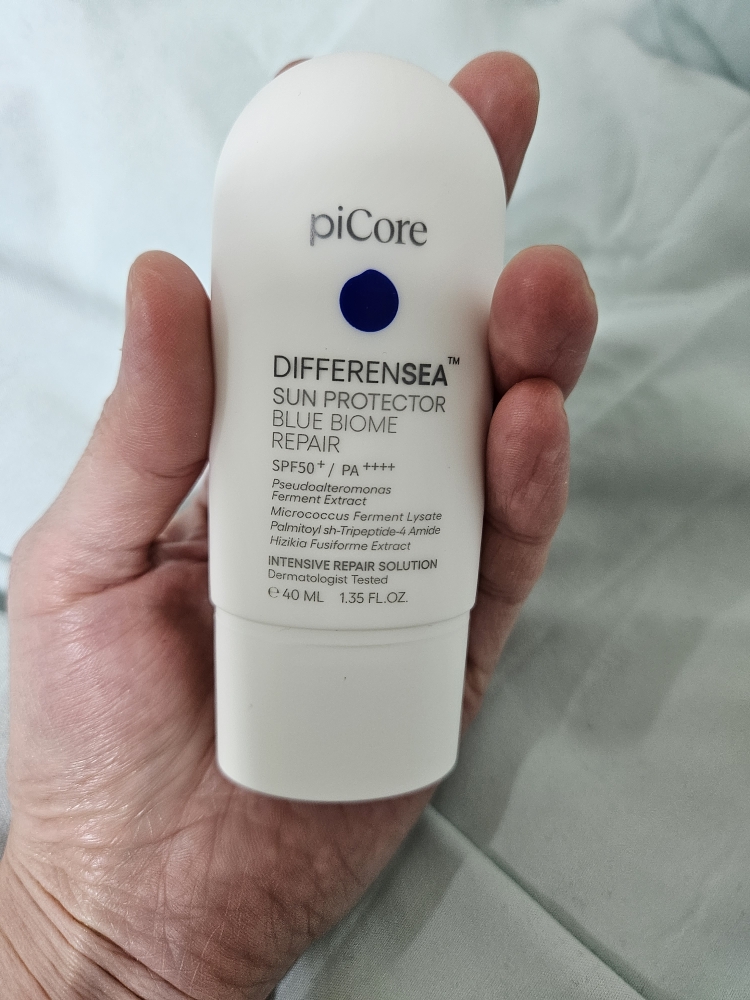 piCore 防晒隔离霜 蓝色生物修护 [SPF50+/PA++++] common.review image