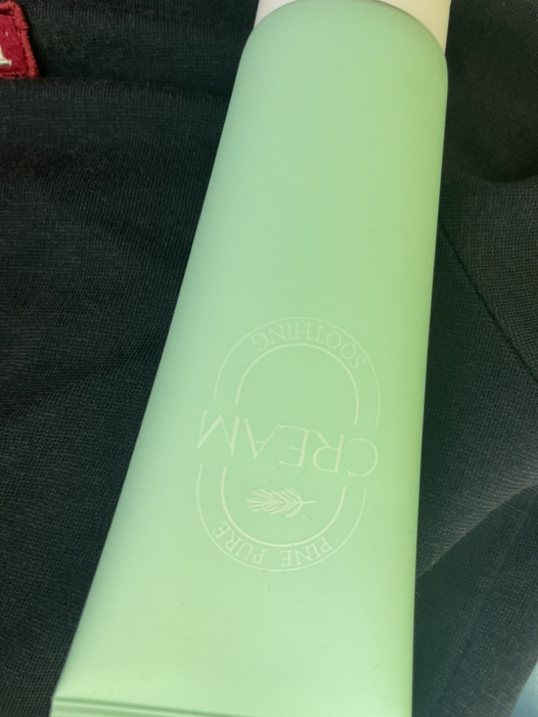 菲纯舒缓乳霜的真实用户使用照片