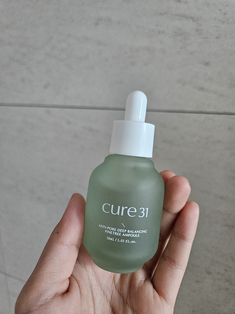 CURE31 Anti-pore pore elasticity ampoule review image
