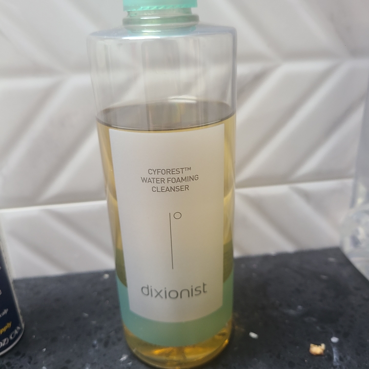 森林系泡沫洁面乳的真实用户使用照片