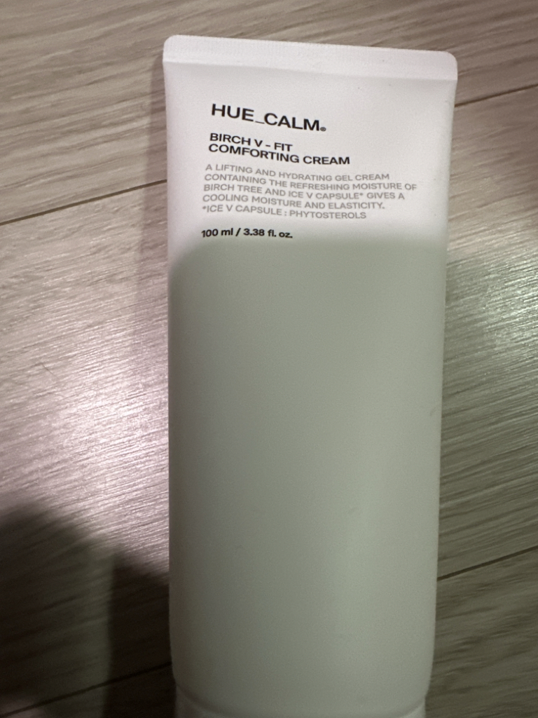 白桦木V型舒缓霜的真实用户使用照片