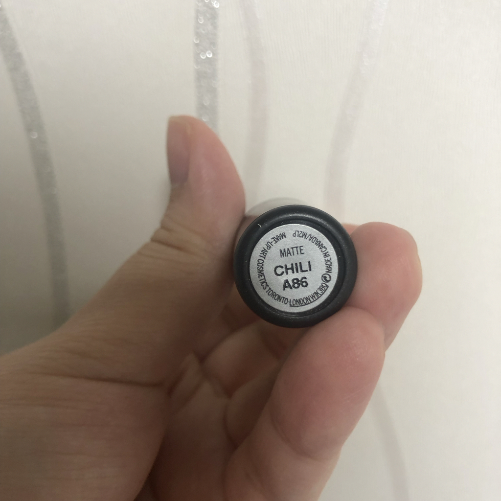 맥 (MAC) 매트 립스틱 [칠리] review image
