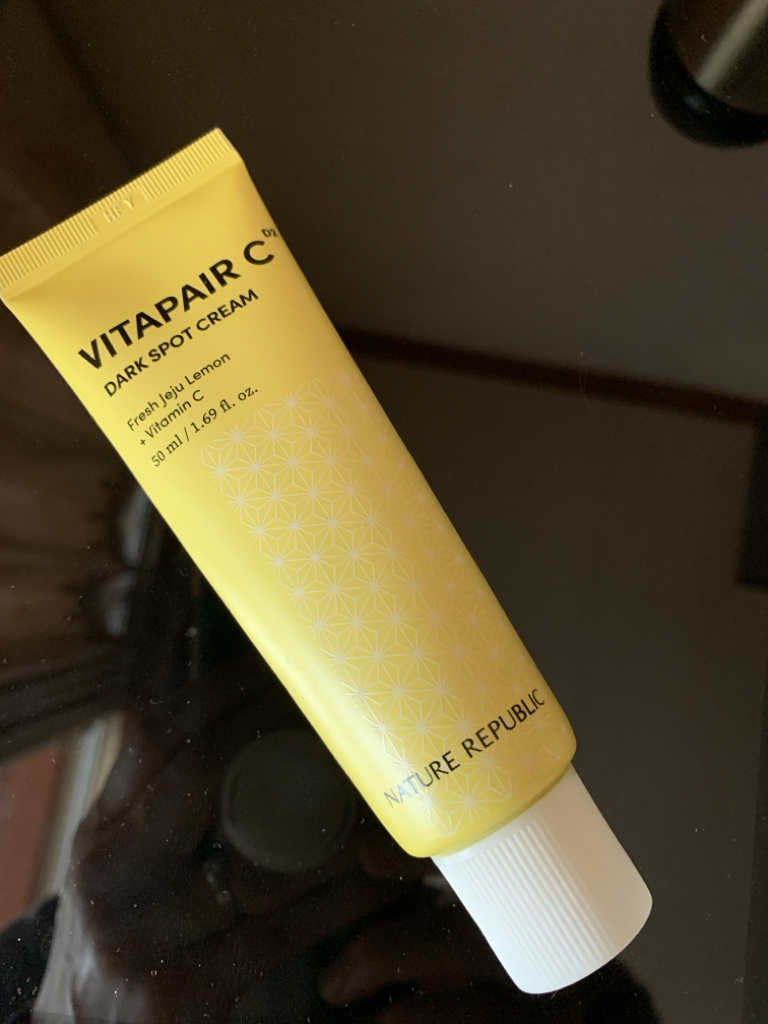 Real user review photo of VITAPAIR C DARK SPOT CREAM