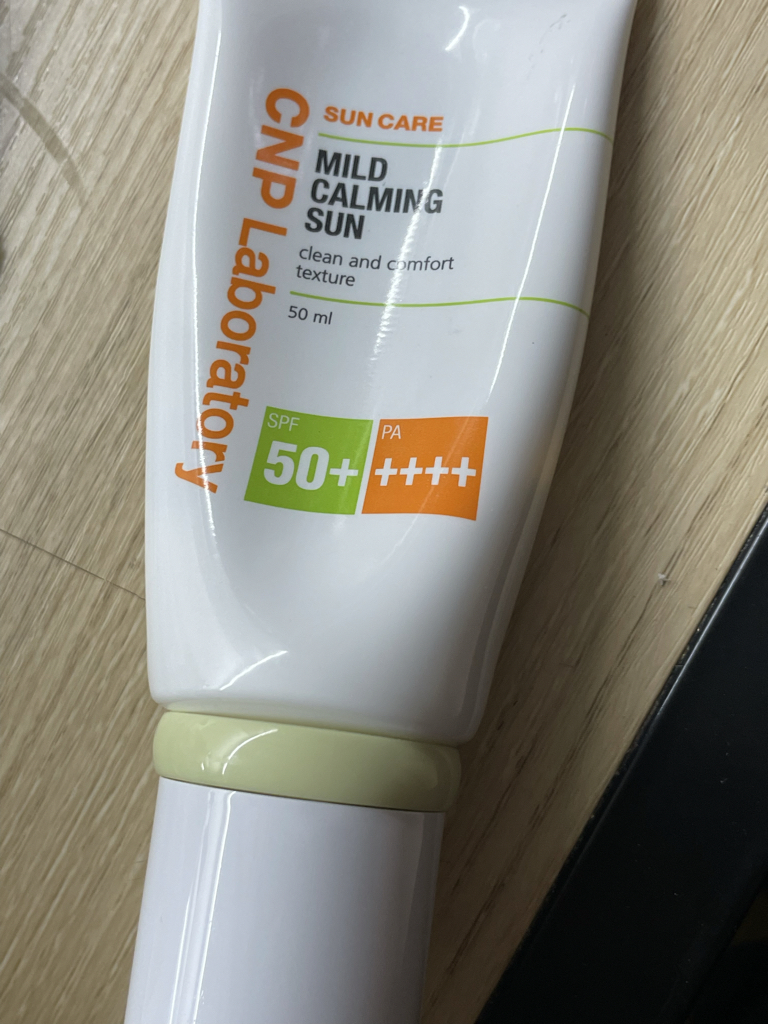 温和舒缓防晒乳 [SPF50+/PA++++]的真实用户使用照片