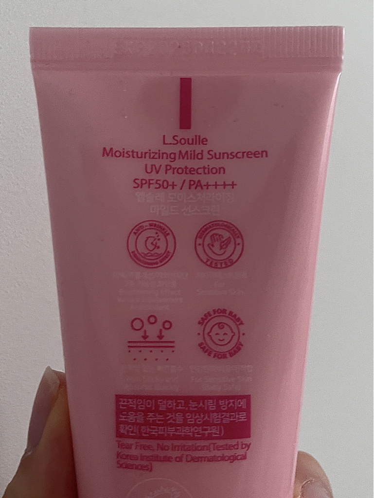 保湿温和防晒霜 [SPF50+/PA++++]的真实用户使用照片