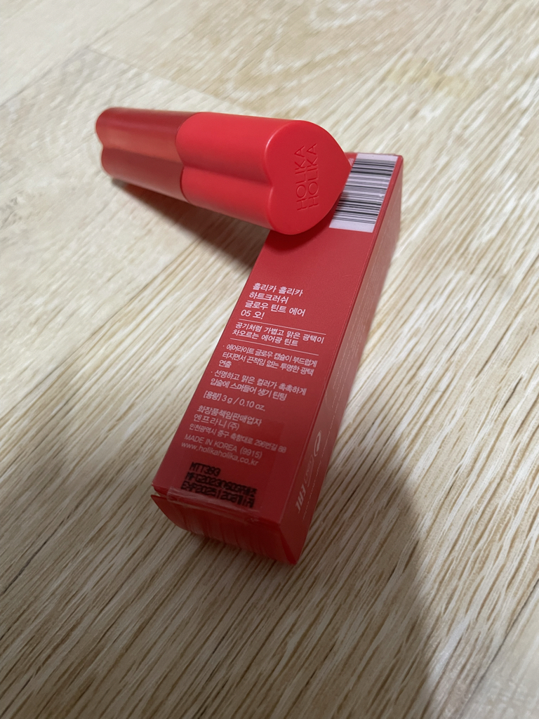 홀리카홀리카 (HOLIKAHOLIKA) 하트크러쉬 글로우 틴트 에어 [05 오!] review image