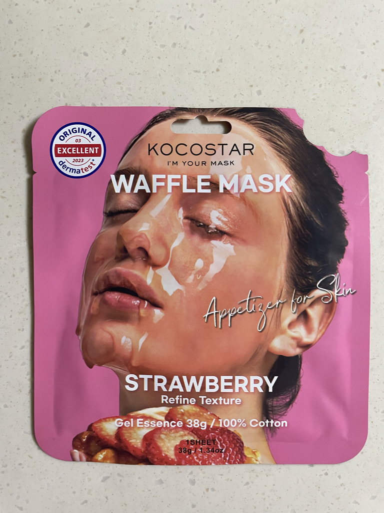 코코스타 (KOCOSTAR) 와플 마스크팩 [스트로베리] review image