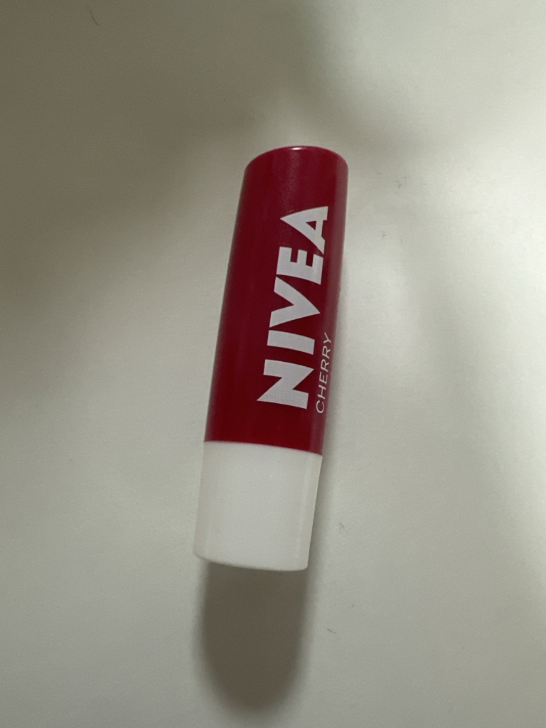 樱桃润唇膏的真实用户使用照片
