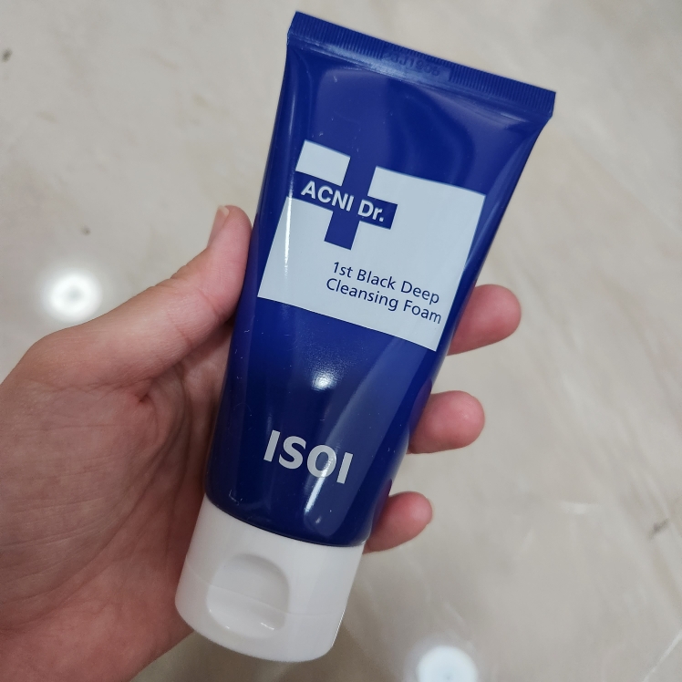 阿克尼医生1st黑色深层洁面乳的真实用户使用照片