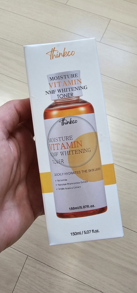 띵코 (thinkco) 모이스처 비타민 NMF 토너 review image