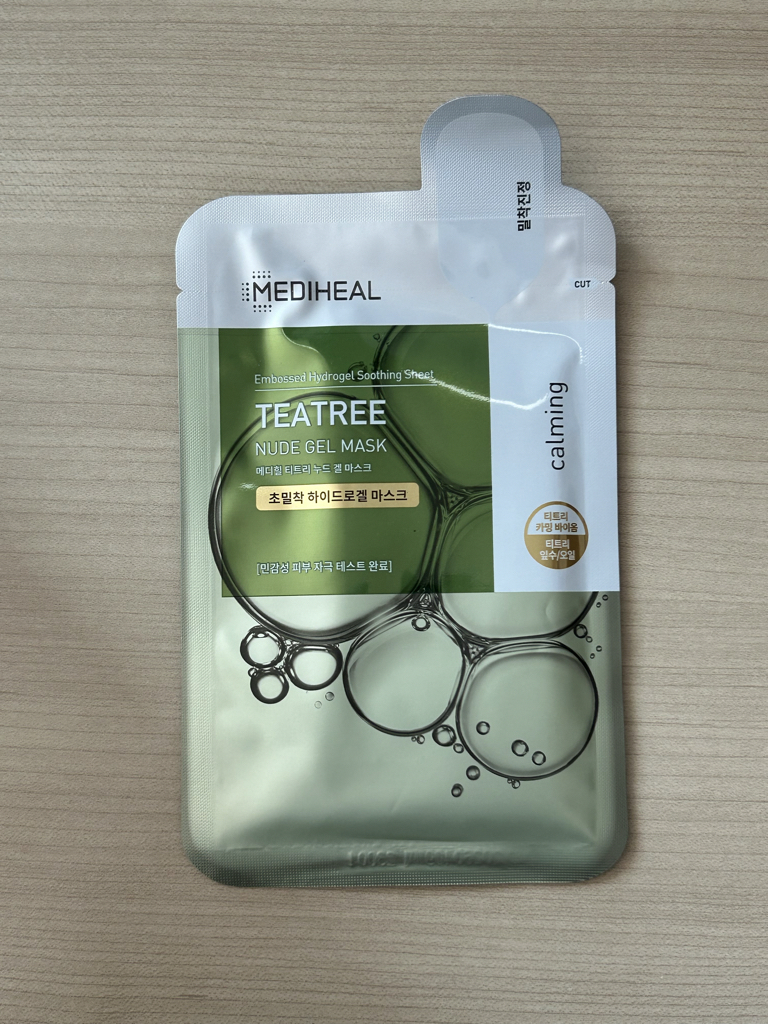 Real user review photo of NUDE GEL MASK [TEATREE]