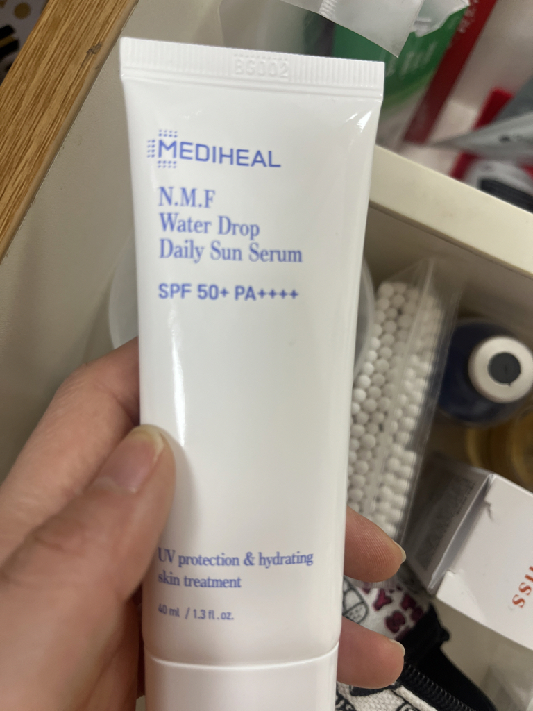 Real user review photo of N.M.F Sun Serum [SPF50+/PA++++]