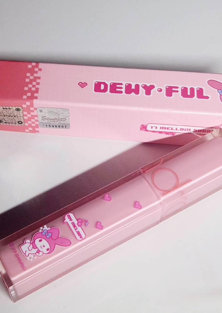 Whatever Girls Edition My Melody Dewy Pul Water Tint [No. 17 Mellow Sugar]的真实用户使用照片