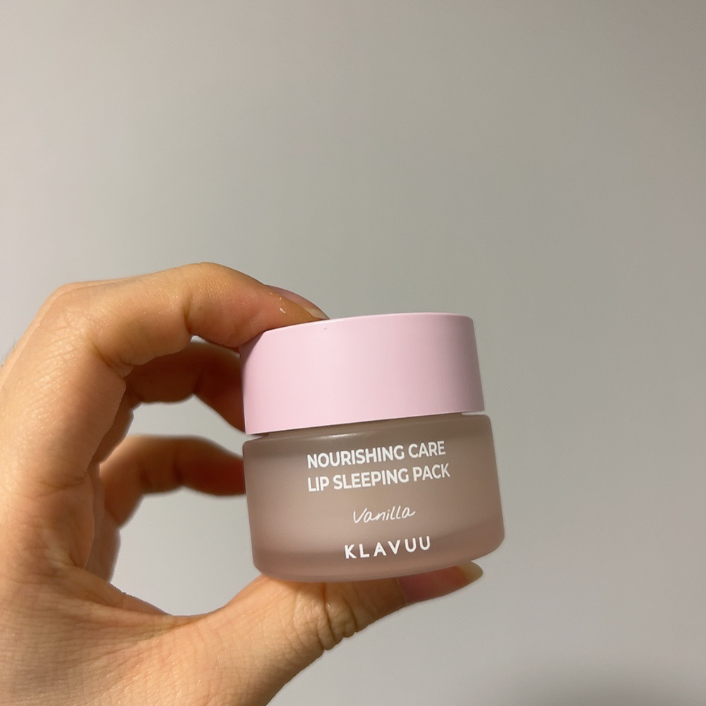 클라뷰 (KLAVUU) 너리싱 케어 립 슬리핑 팩 [바닐라] review image