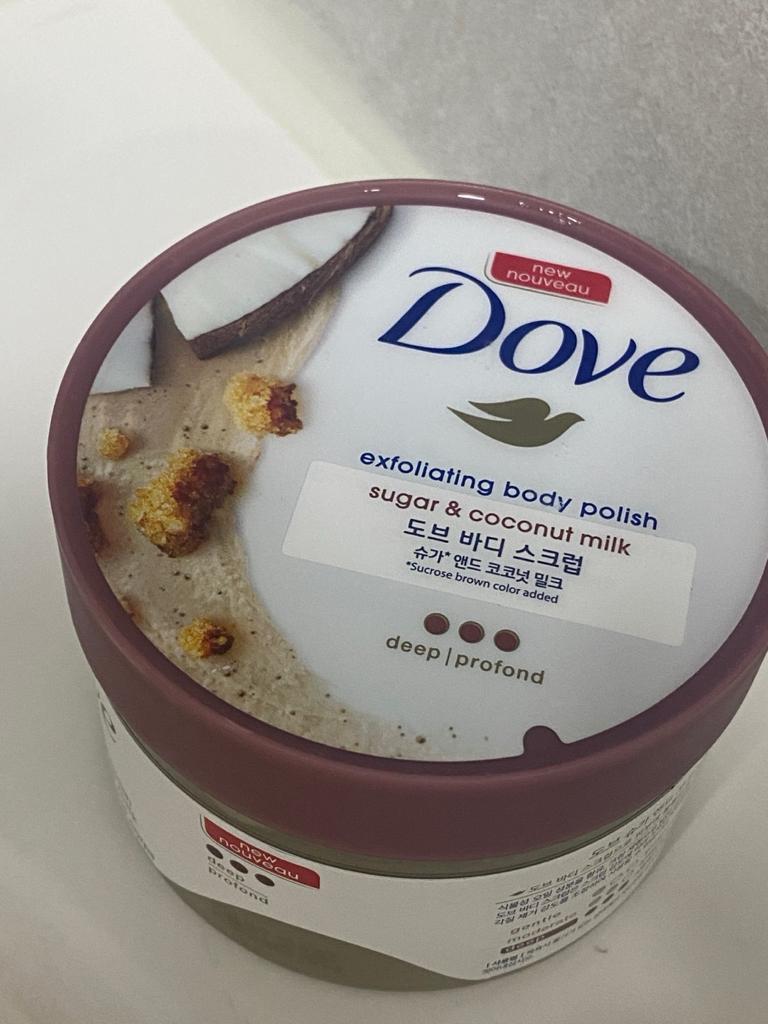 도브 (Dove) 슈가 앤드 [코코넛밀크스크럽] review image