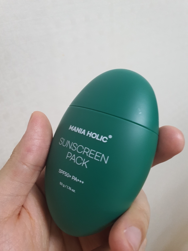 마니아홀릭 (MANIAHOLIC) 선스크린 팩 [SPF50+/PA+++] review image