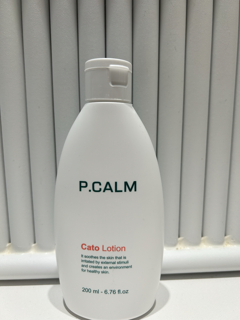 卡托舒缓乳液的真实用户使用照片