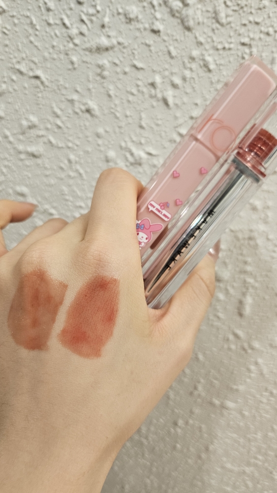 Whatever Girls Edition My Melody Dewy Pul Water Tint [No. 17 Mellow Sugar]的真实用户使用照片