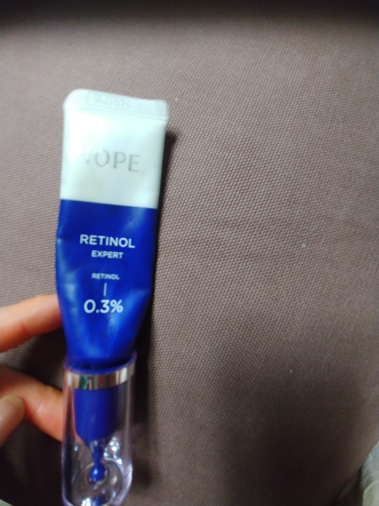 Real user review photo of Retinol Expert 0.3% Wrinkle Corrector