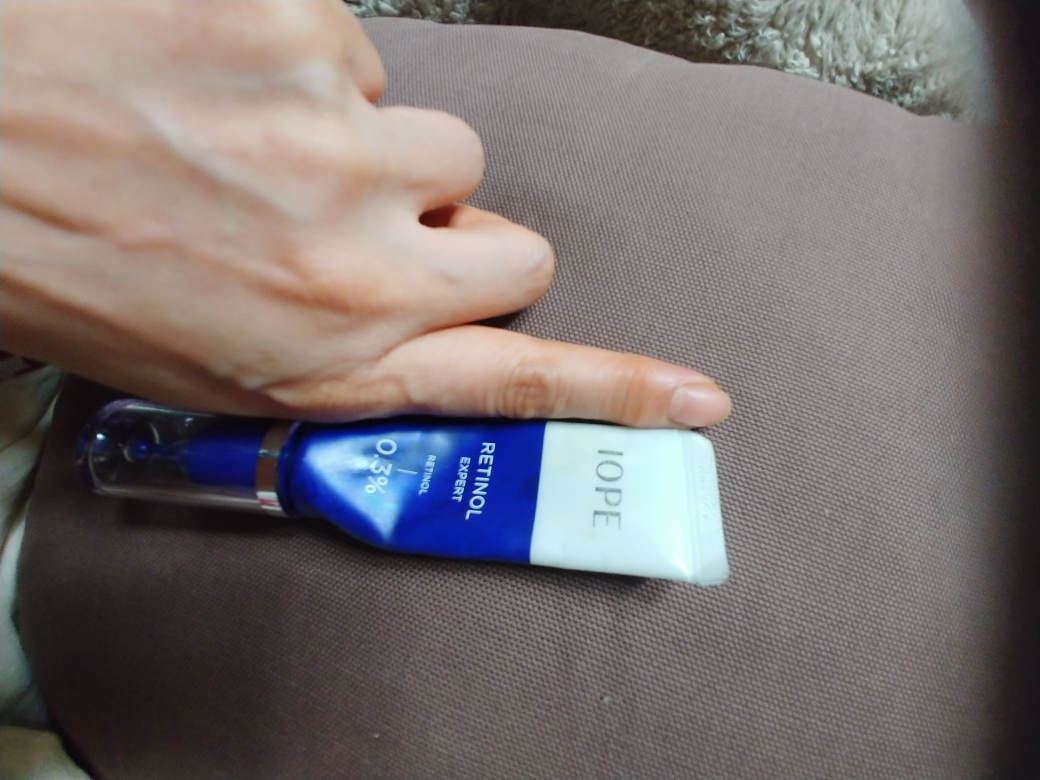 Real user review photo of Retinol Expert 0.3% Wrinkle Corrector