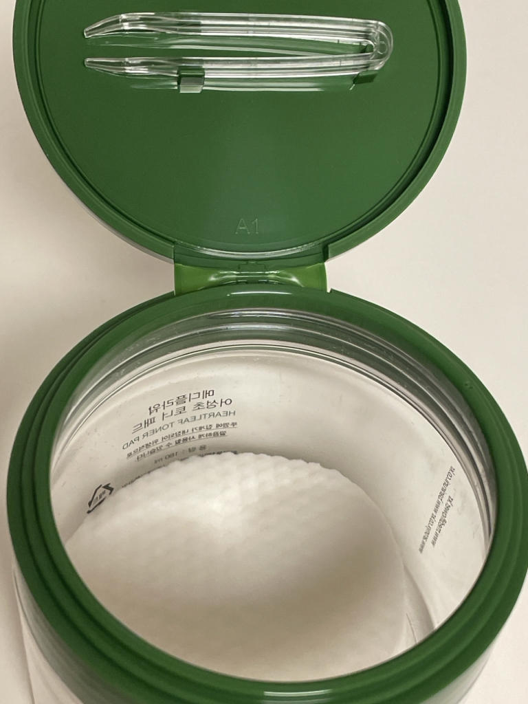 马蹄莲爽肤水垫的真实用户使用照片