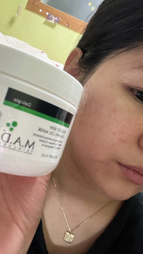 매드스킨케어 (M.A.DSKINCARE) 델리케이트 스킨 카밍 젤 마스크 review image